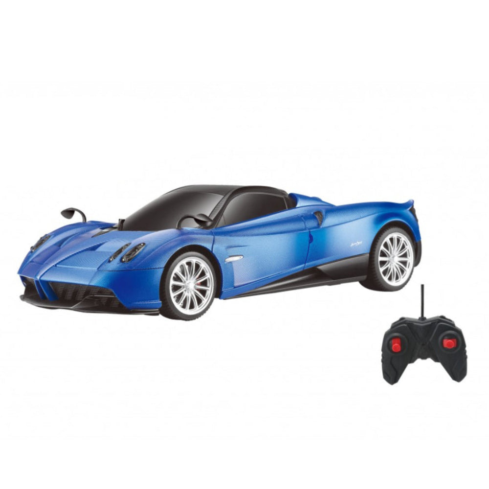 Kool Speed 1:24 Scale RC Pagani Huayra Roadster – Blue - Toys