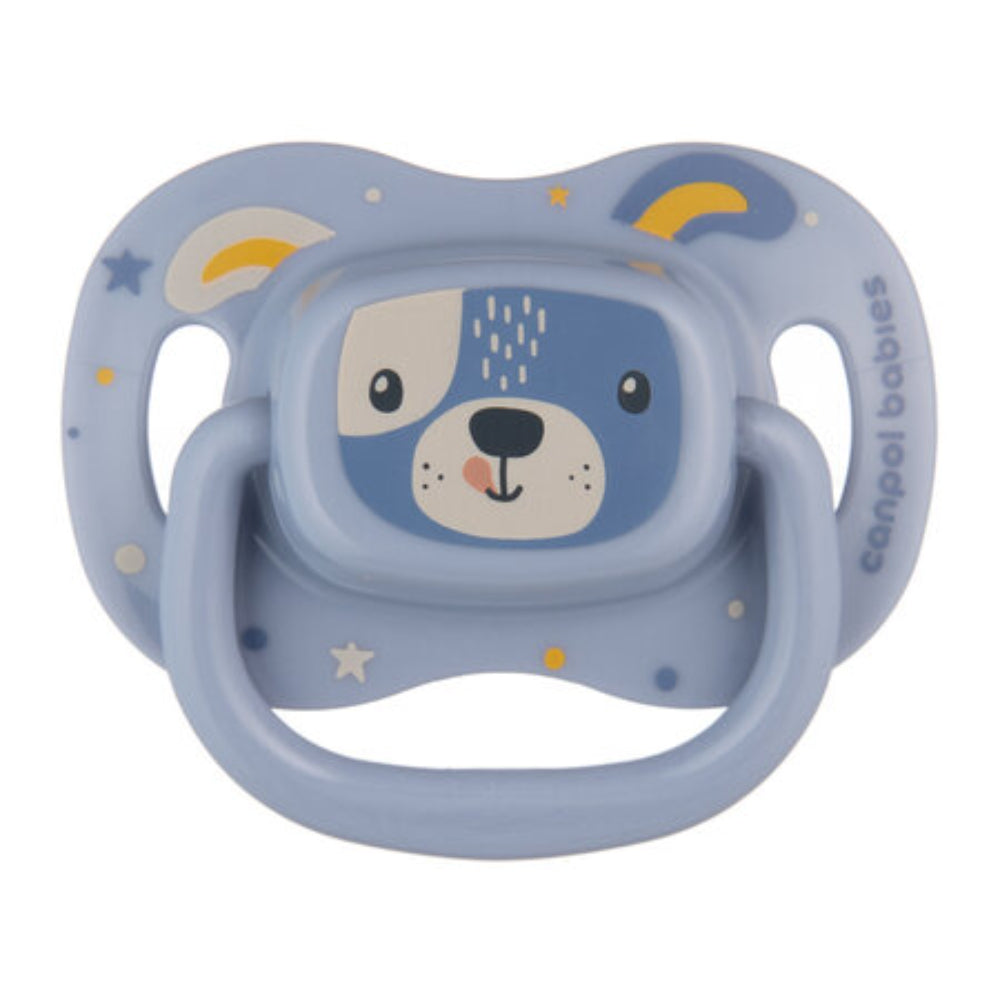 Canpol Babies Silicone Symmetrical Soother 6-18m – Blue