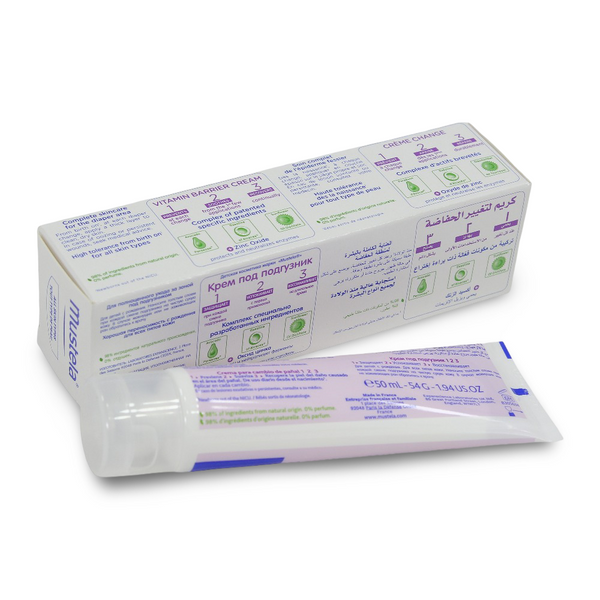 Mustela Vitamin Barrier Cream 50ml