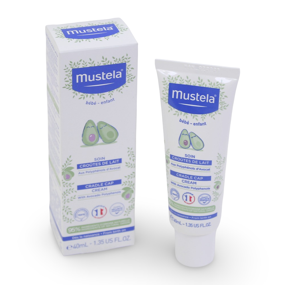 Mustela Cradle Cap Cream 40ml - Baby Essentials