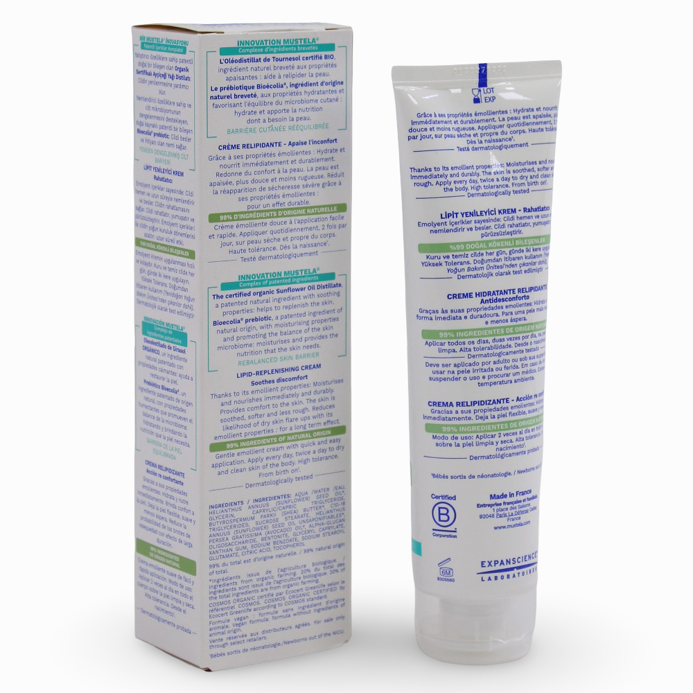 Mustela Stelatopia+ Lipid Replenishing Cream - 150ml