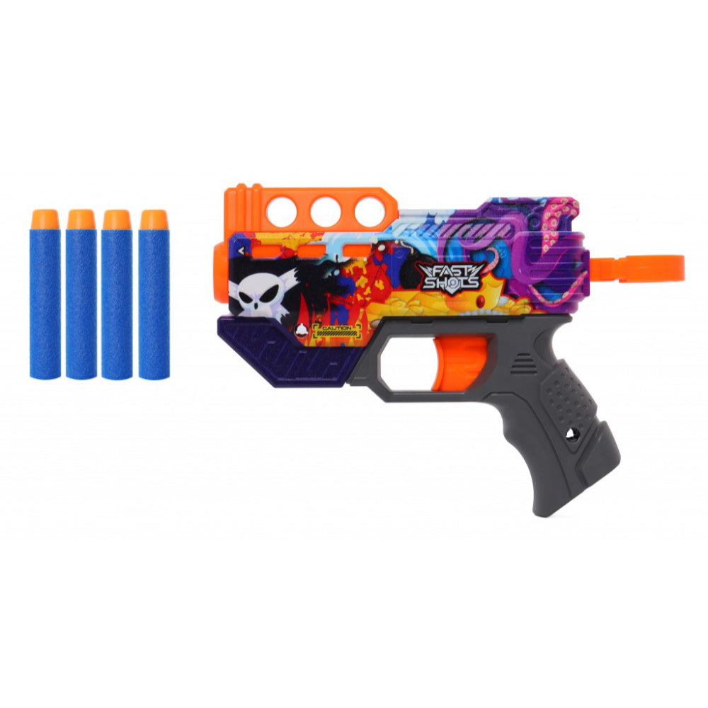 Happy Line Fast Shots Bantam 3 Foam Launcher - 4 Foam Darts