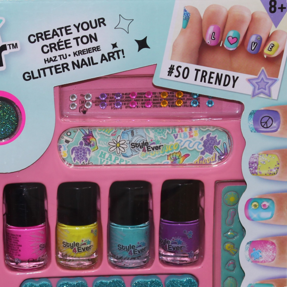 Style 4 Ever Glitter Nail Art Kit