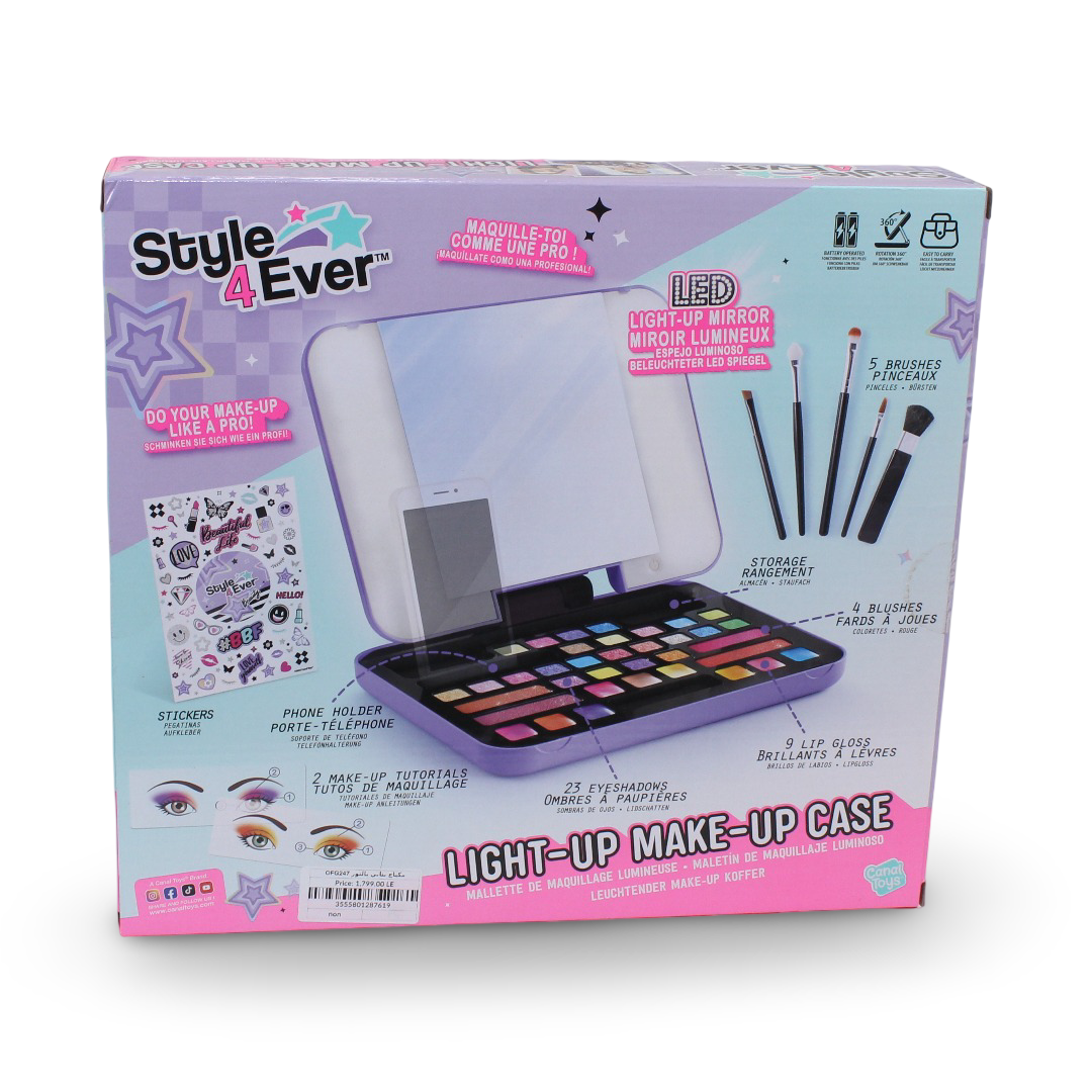 Style 4 Ever Light-Up Make-Up Case