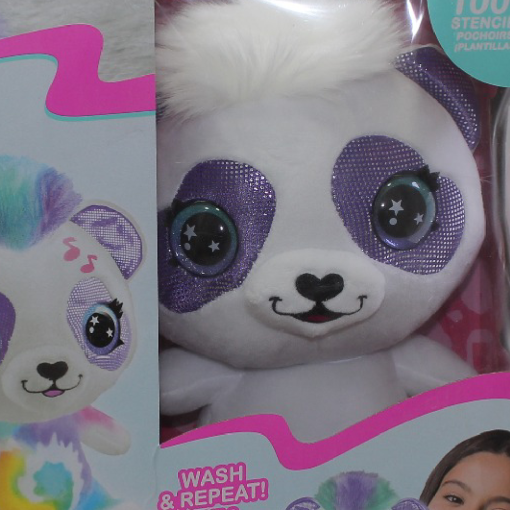 Airbrush Plush Panda Teddy Art Set