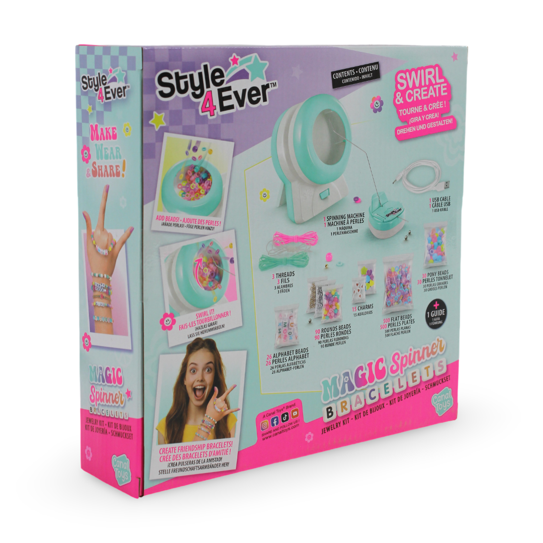 Style 4 Ever Magic Spinner Bracelets Jewelry Kit