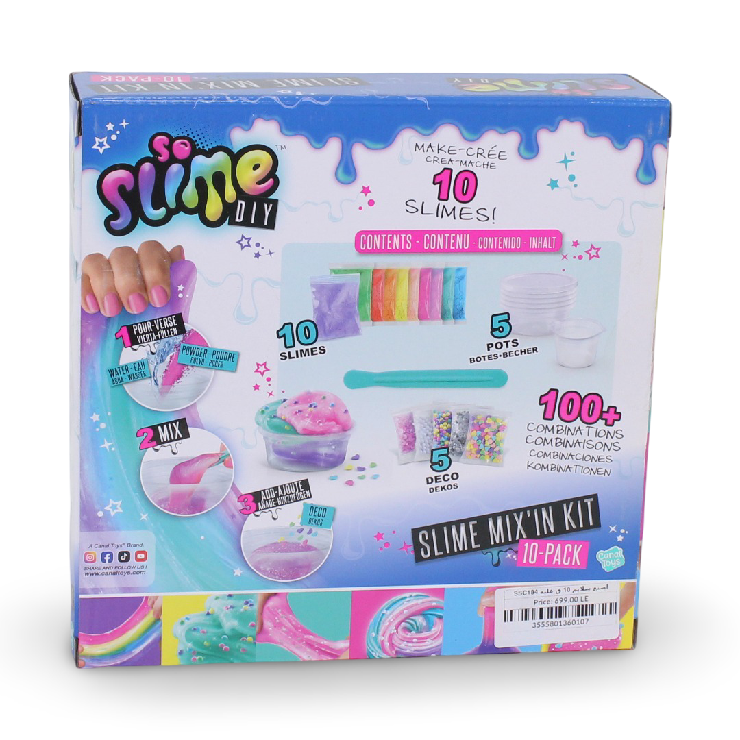Slime DIY Mix'in Kit – Pack of 10