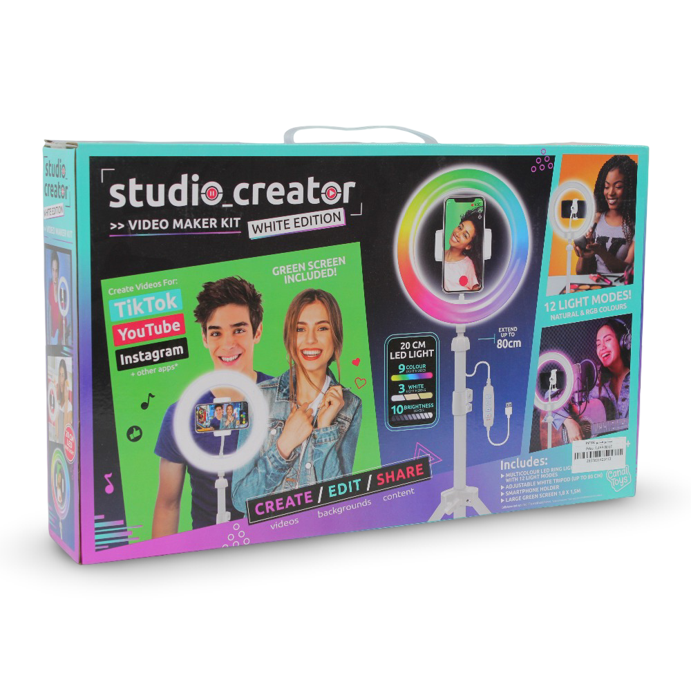 Studio Creator Video Maker Kit White Edition - Toys - OKO