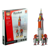 Assembly Alloy Toys Meccano Rocket – 212 Pcs