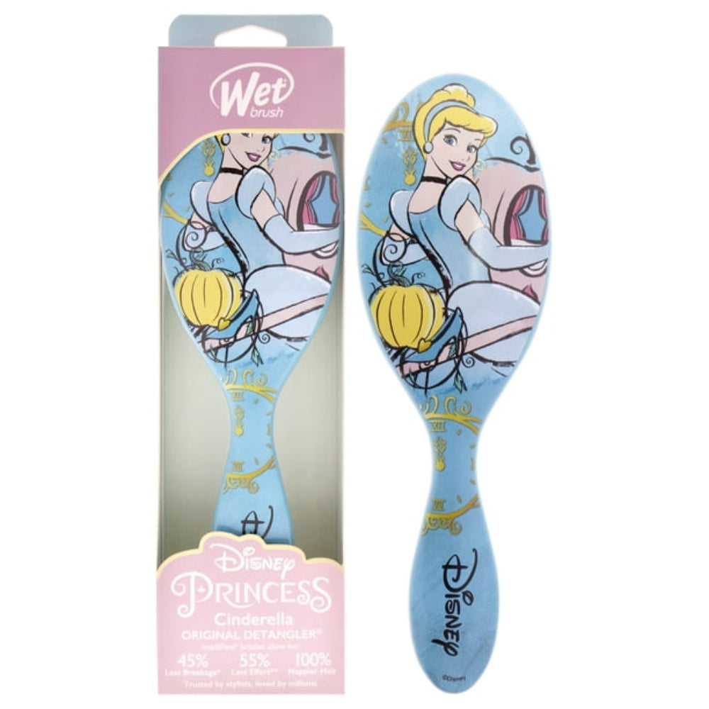Wet Brush Original Detangler Disney Princess Cinderella Hair Brush – Baby Blue
