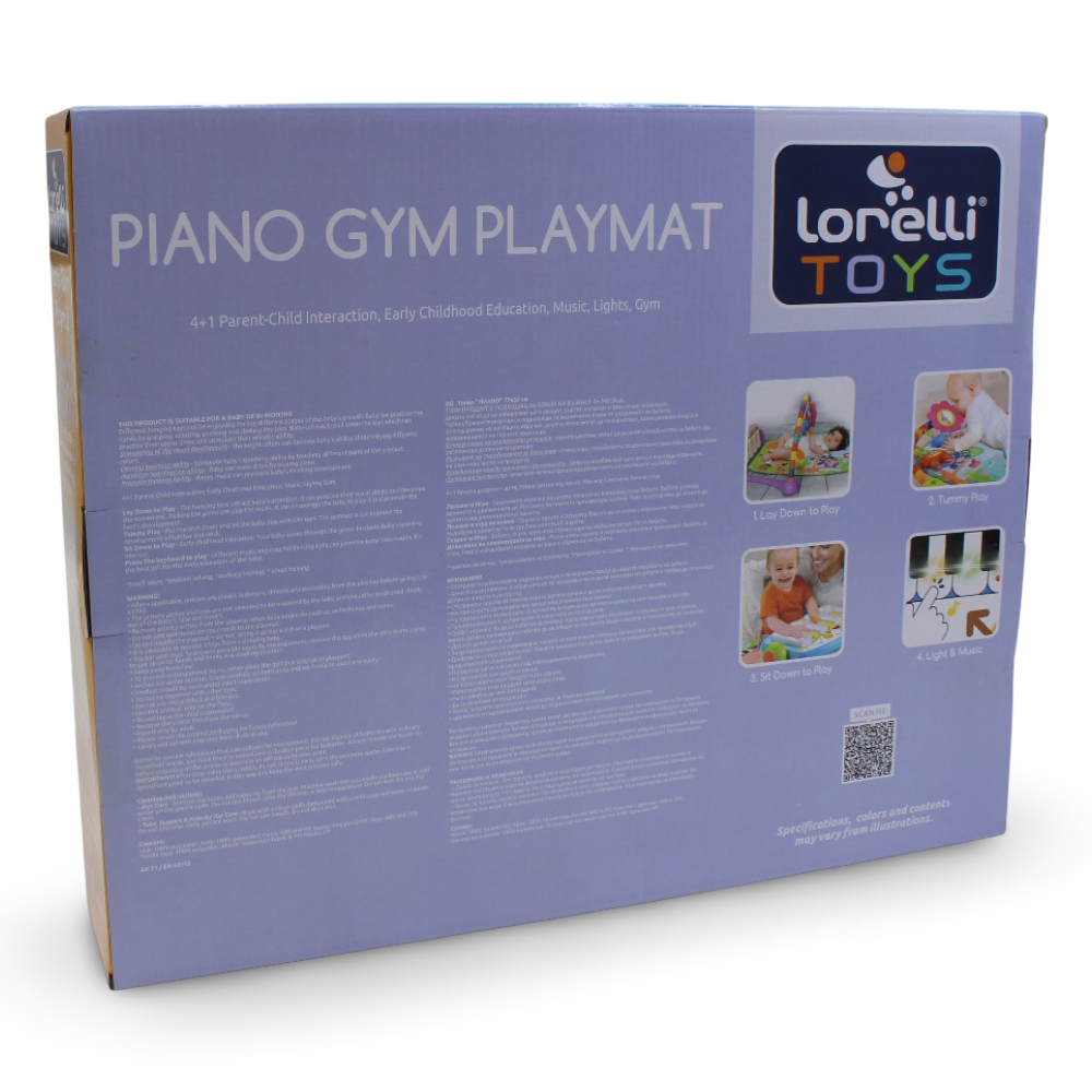 Lorelli Toys Piano Gym Playmat
