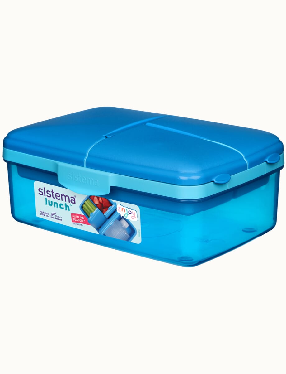 Sistema Lunch Box – BPA Free Plastic Blue 1.5L
