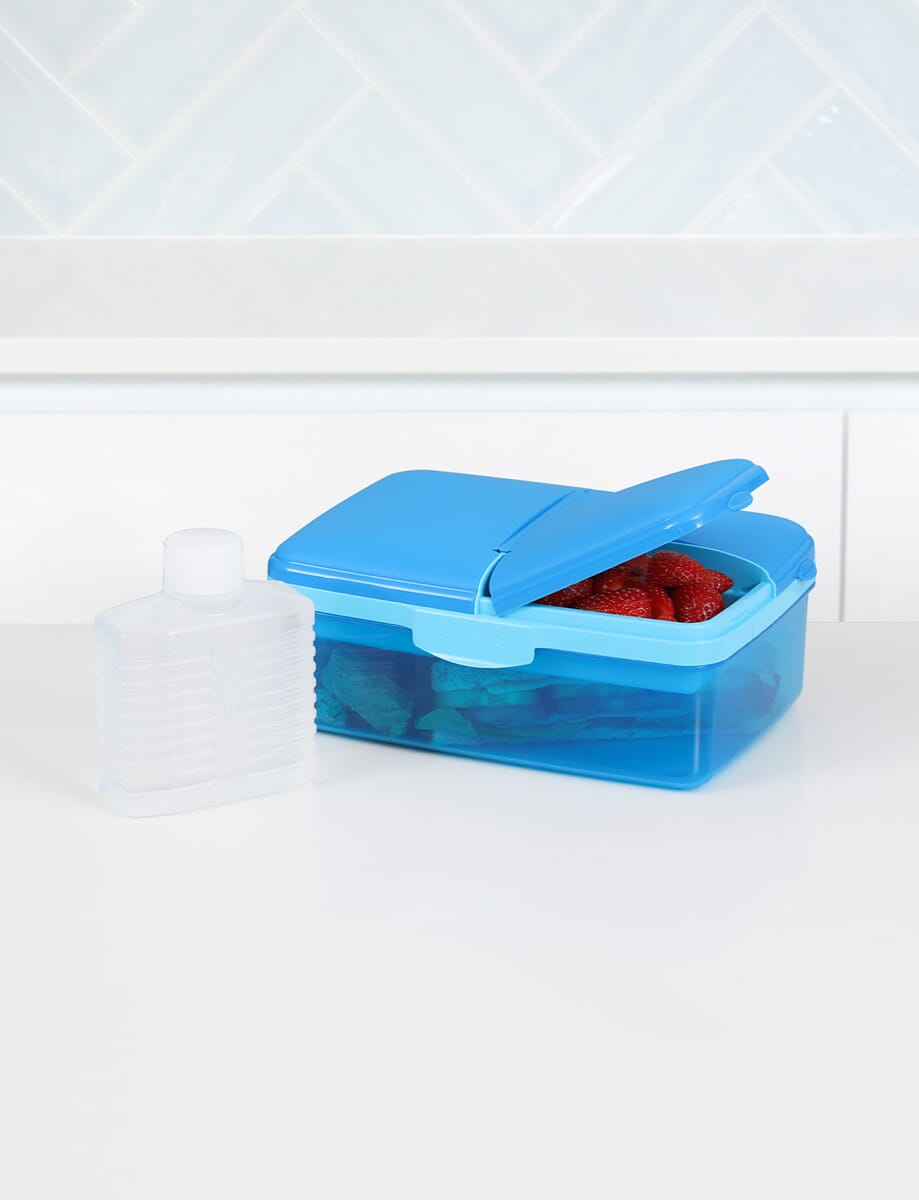 Sistema Lunch Box – BPA Free Plastic Blue 1.5L