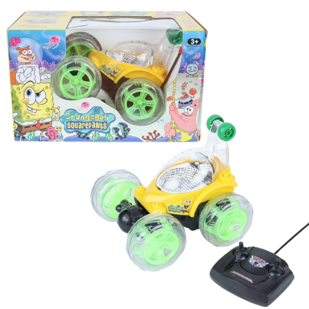 SpongeBob 3D Rolling Stunt RC Car