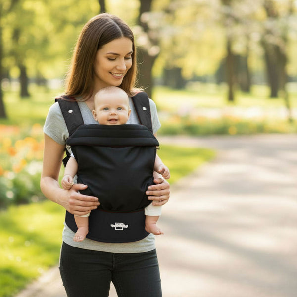 Petit Bebe Allure Baby Carrier – Black