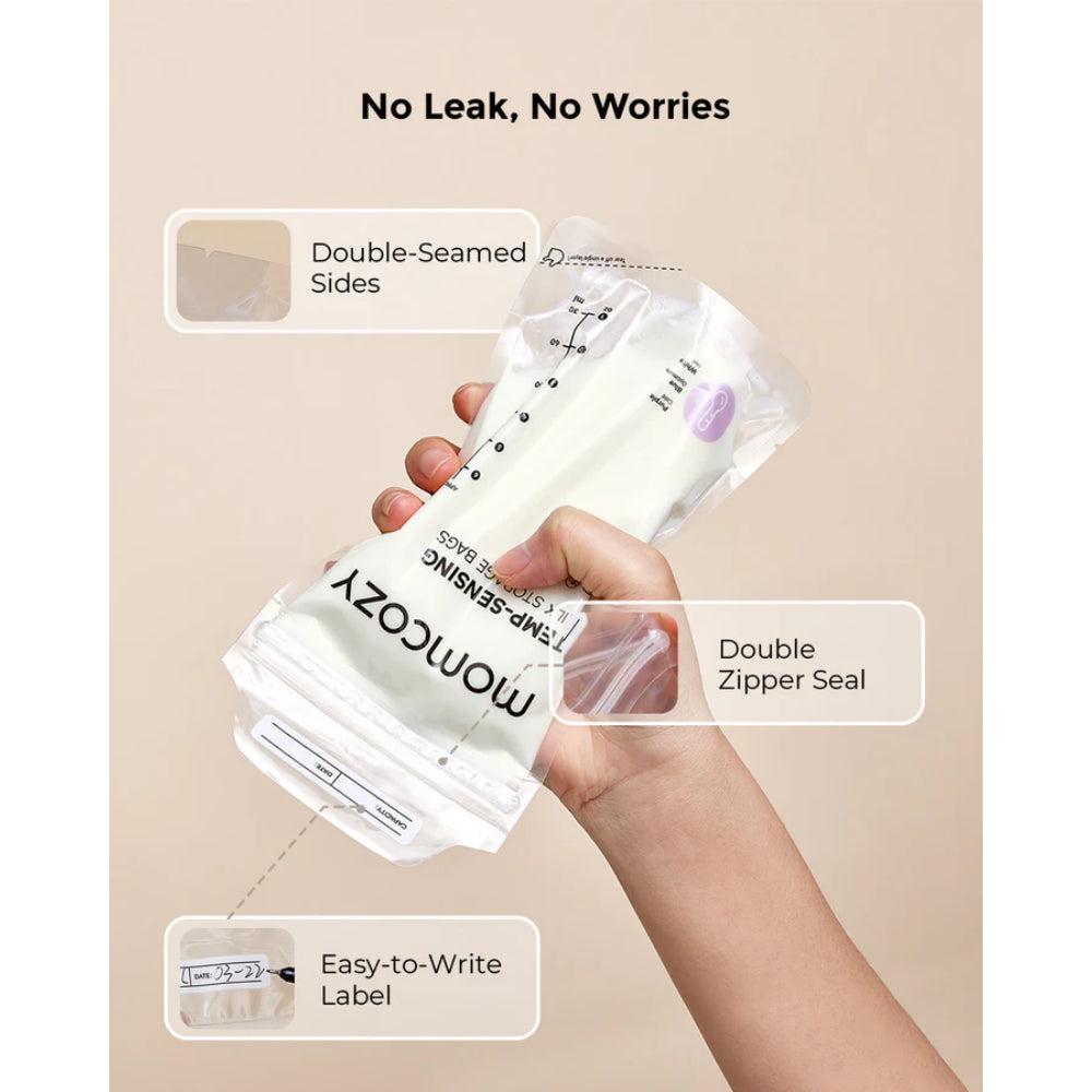 Momcozy Breastmilk Bag 50 Pcs