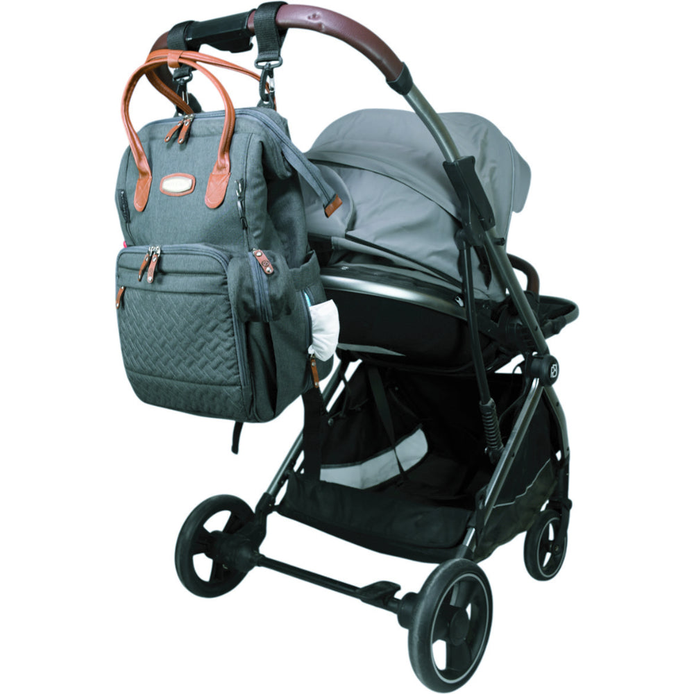 Petit Bebe Premium Max Mommy Bag – Grey