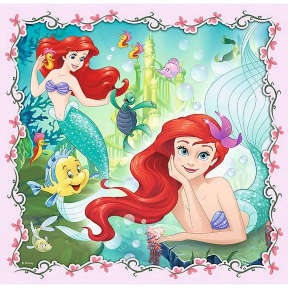 Trefl 3in1 Rapunzel, Aurora And Ariel Puzzle