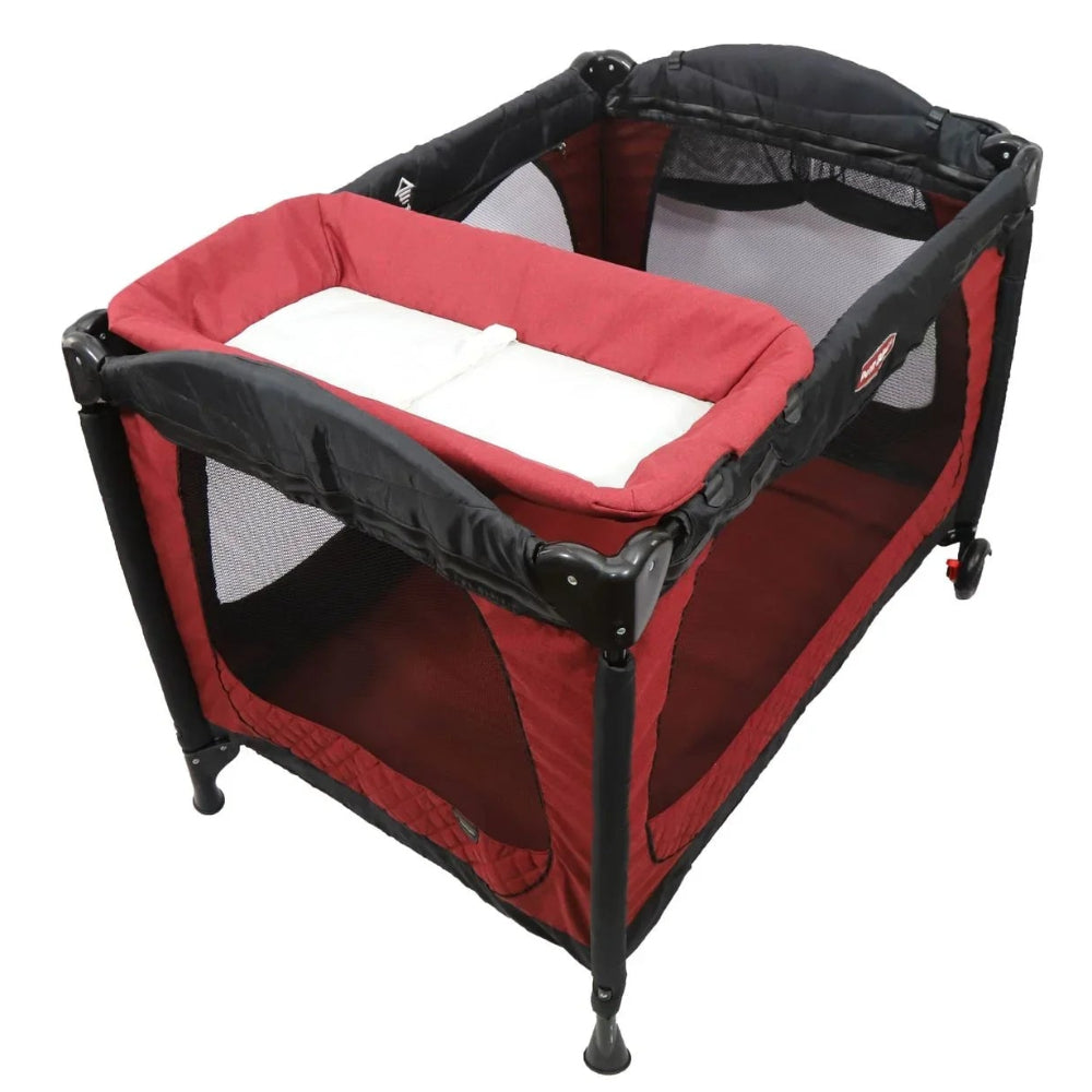 Petit Bebe Baby Play Pen Premium – Maroon