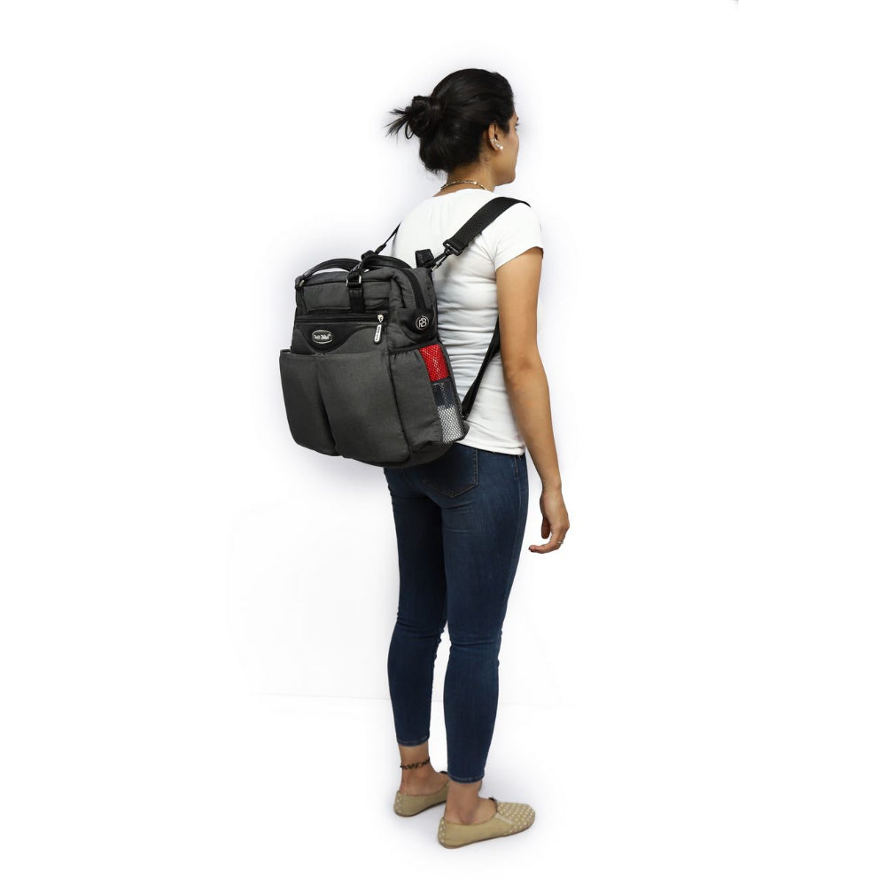 Petit Bebe Baby Diaper Bag Premium – Black