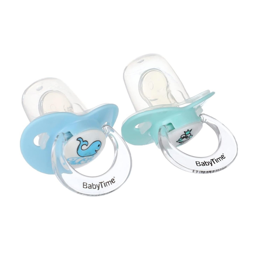 Baby Time Double Soother Set