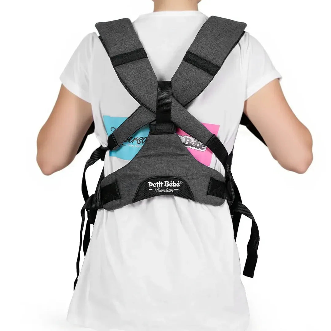 Petit Bebe Baby Carrier Premium Max – Black