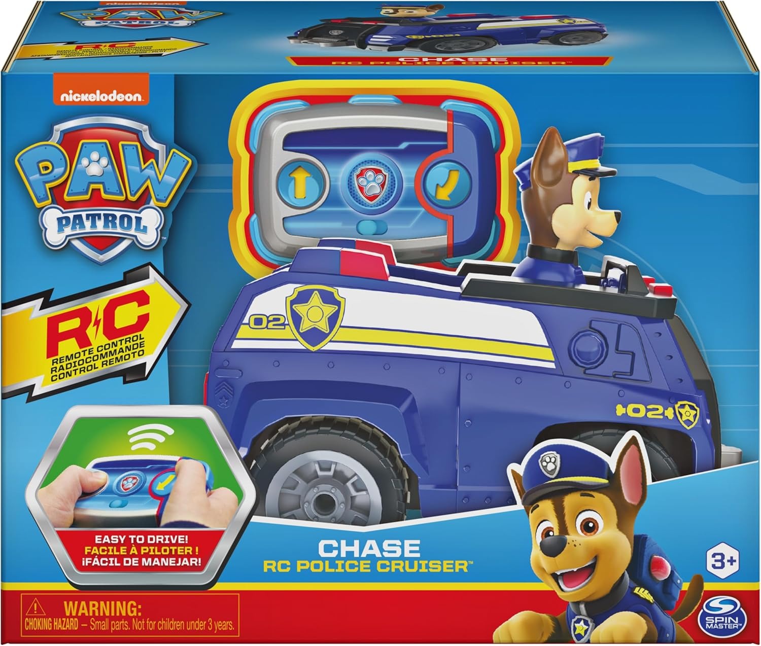 Spin Master Paw Patrol RC 2.4G Police Car – Chase