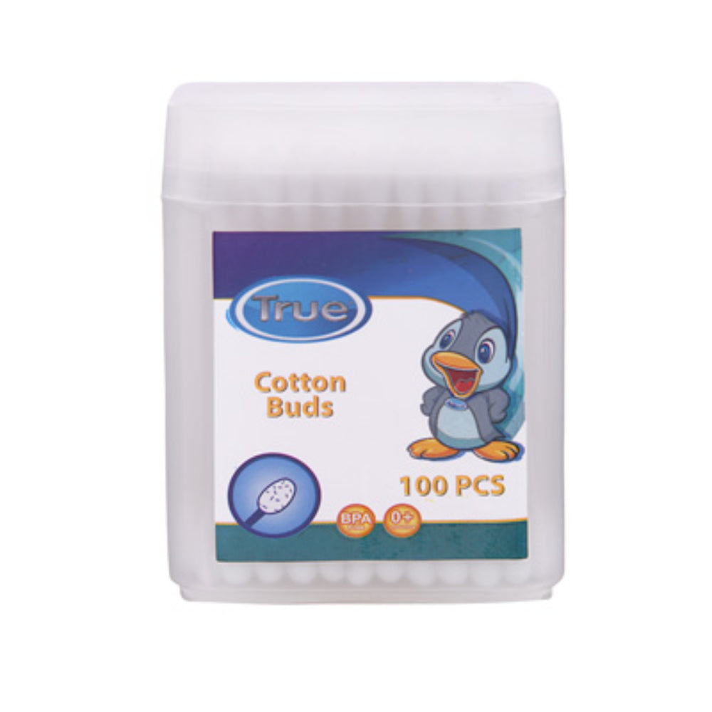 True Ear Cotton Buds - 100 Pcs