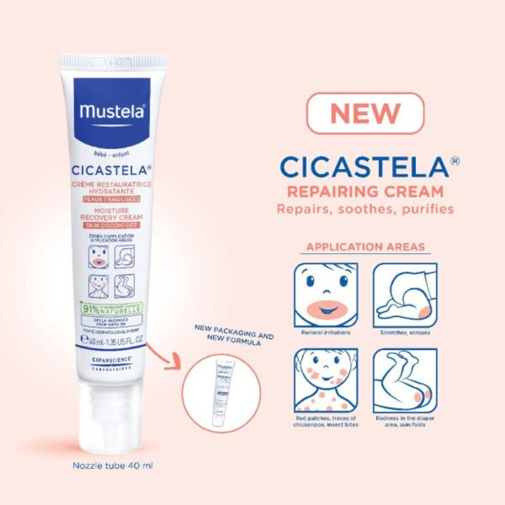 Mustela Cicastela Repairing Cream 40ml