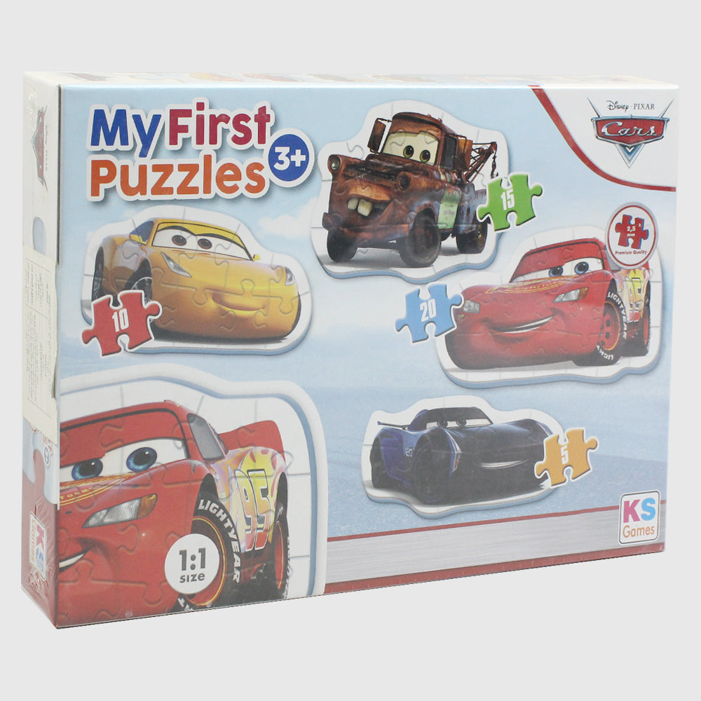 4 in 1 Cars My First Puzzle - Ourkids - KS Games