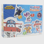 4 In 1 Super Wings First Puzzle - Ourkids - KS Games