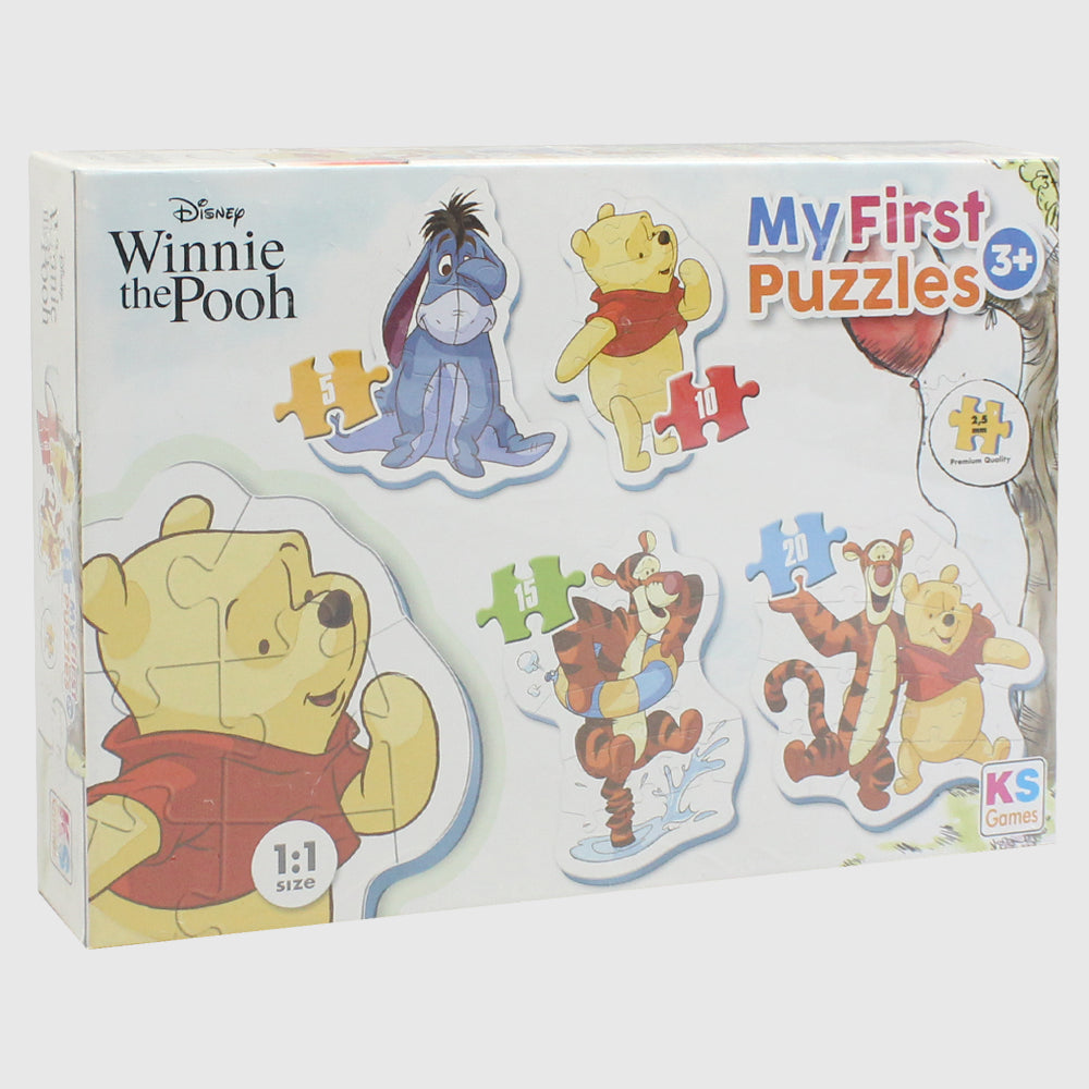 4 In 1 Winnie The Pooh My First Puzzle - Ourkids - KS Games