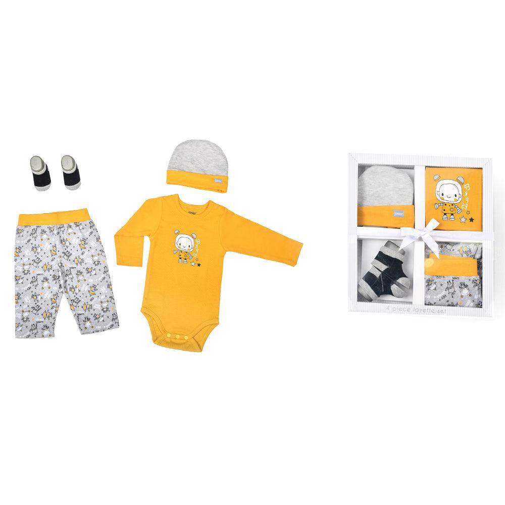 4-Piece Baby Layette Set - Ourkids - Junior