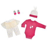 4-Piece Baby Layette Set - Ourkids - Junior