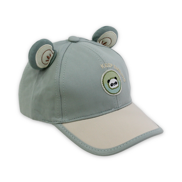 Unisex Cotton Cap – “Keep Smiling” Design