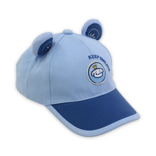 Unisex Cotton Cap – “Keep Smiling” Design