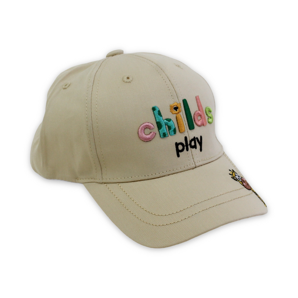 Unisex Cotton Cap – "Childs Play" Design