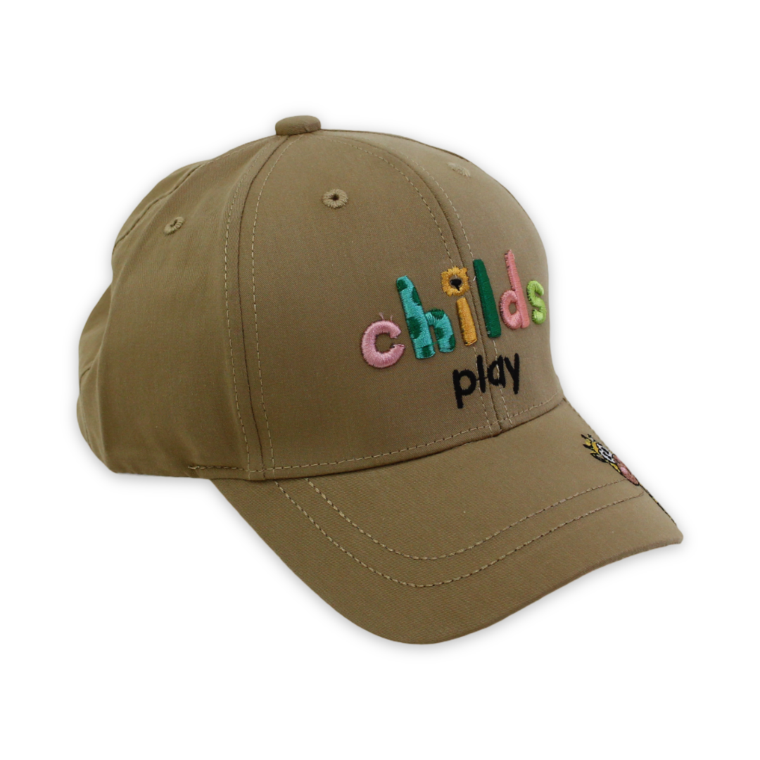 Unisex Cotton Cap – "Childs Play" Design