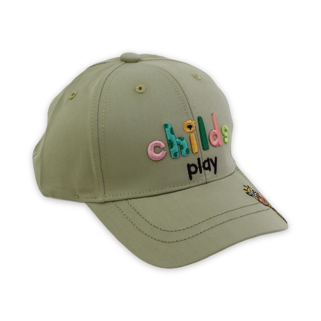 Unisex Cotton Cap – "Childs Play" Design