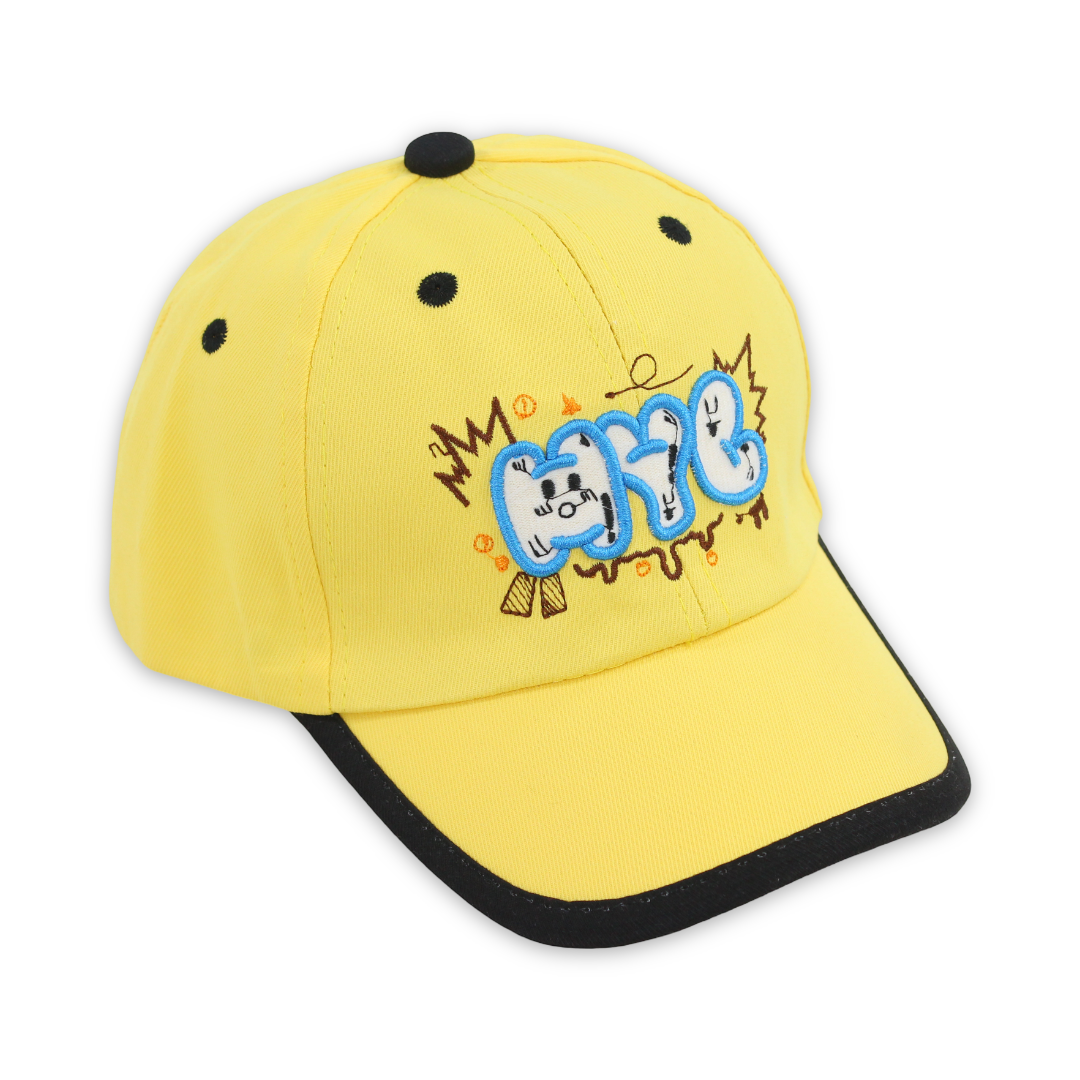Unisex Cotton Cap – "Egg" or "Hey" Embroidery