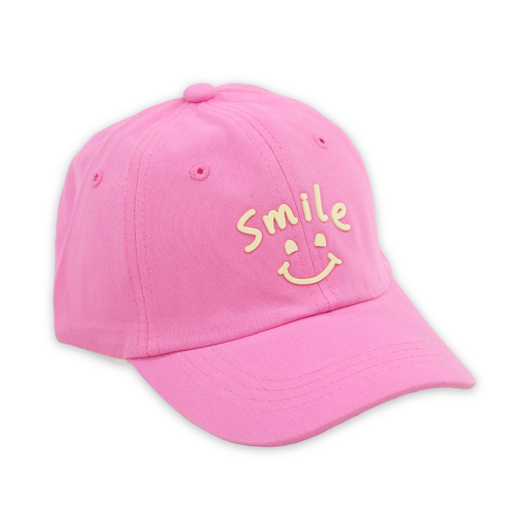 Unisex Cotton Cap – “Smile” Design