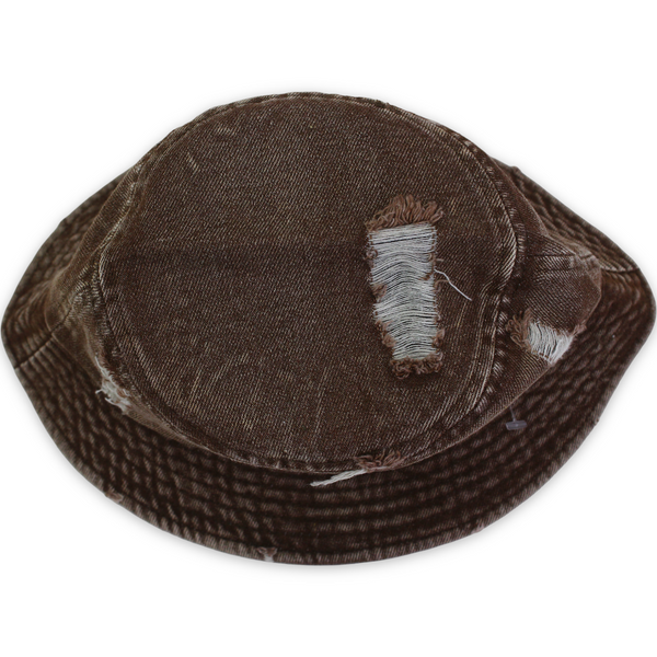 Unisex Cotton Bucket Hat – “Think Outside“ Embroidery