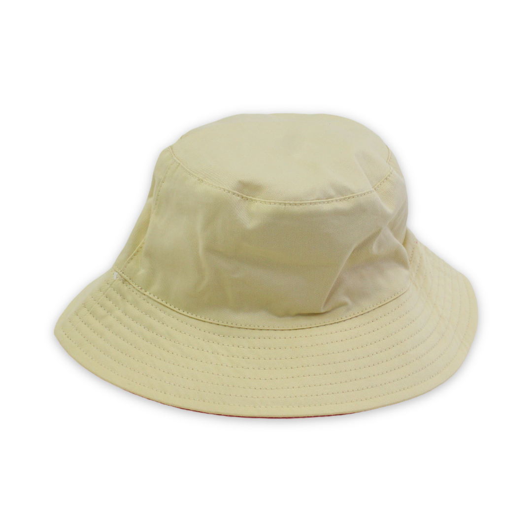 Unisex Cotton Bucket Hat – “Hello“ Embroidery