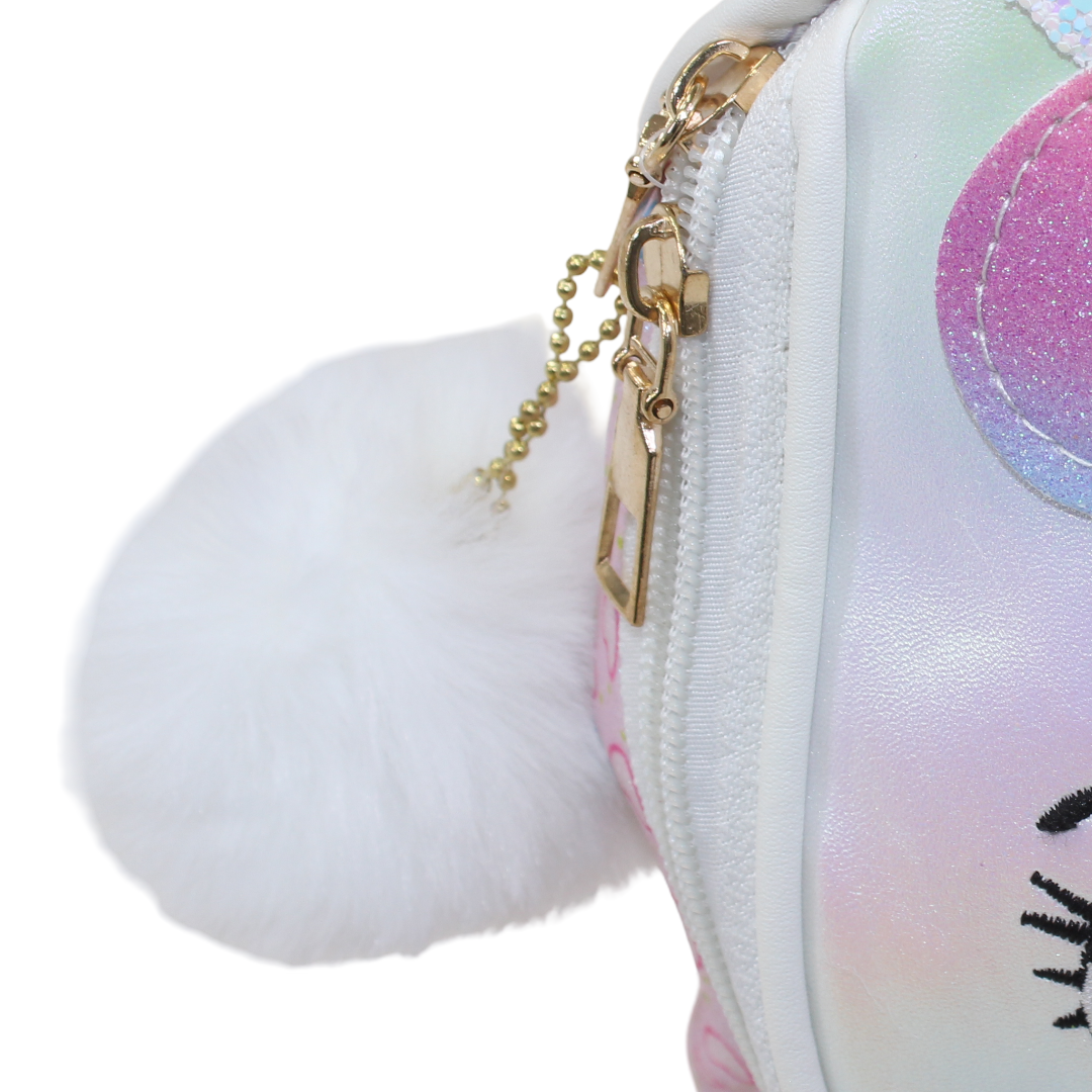 Bunny Backpack – White