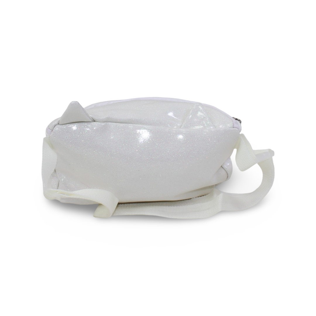 Cat Waist Bag – White