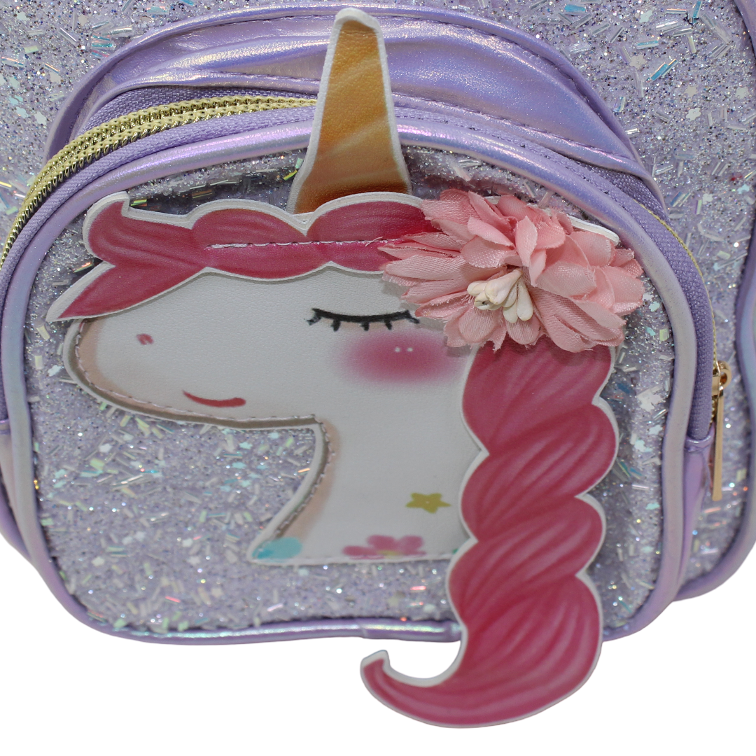 Unicorn Backpack – Purple