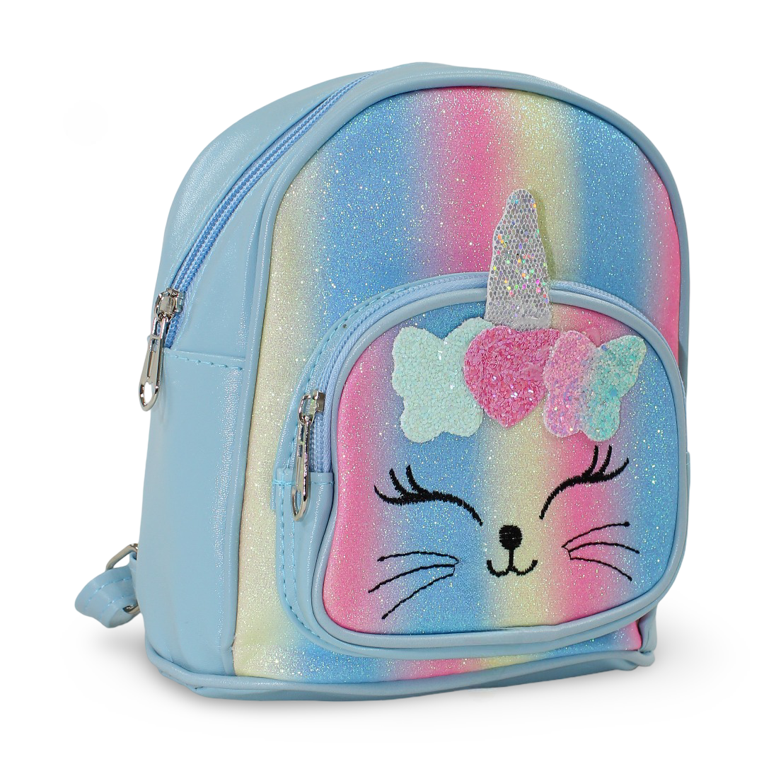 Unicorn School Backpack – Baby Blue