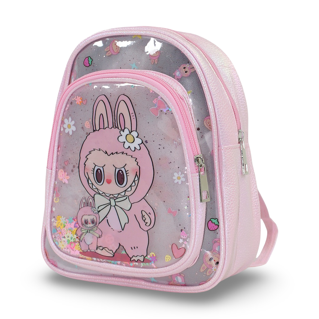 Labubu School Backpack – Pink