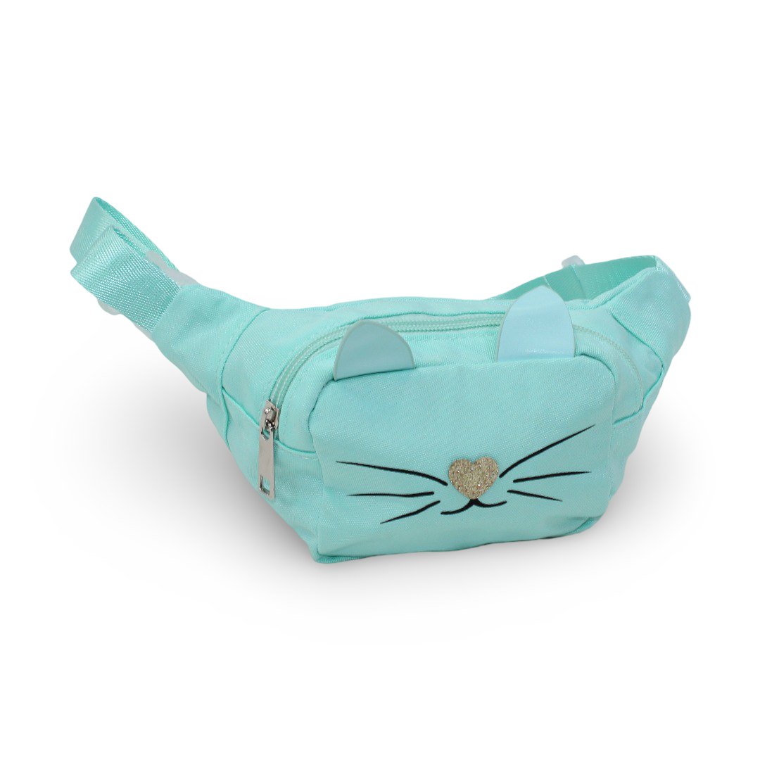 Cat Waist Bag – Mint