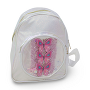 Butterflies Backpack – White